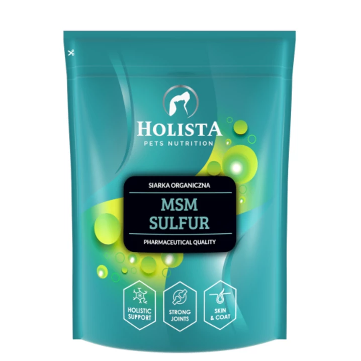 HOLISTA MSM Sulfur - naturalny suplement siarki dla psów i kotów - 2
