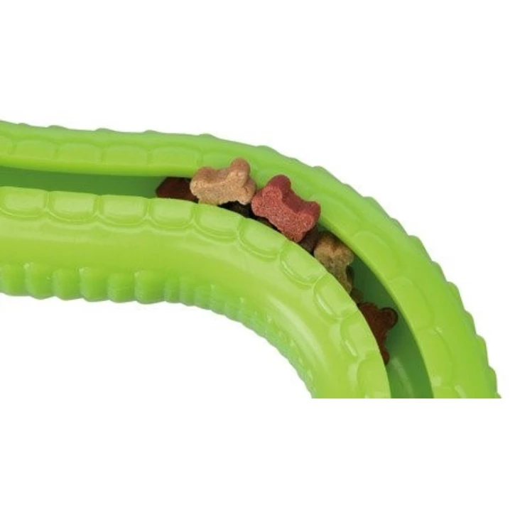 TRIXIE Snack-Snake - zabawka wąż na przysmaki z miękkiej gumy 42cm - 3