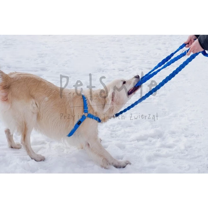PETSMILE easy-walk - szelki dla psów ciągnących na smyczy typu easy-walk, niebieskie - 8