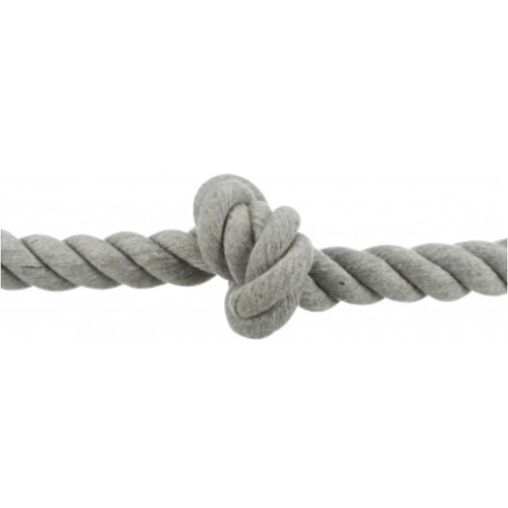 TRIXIE gruby i wytrzymały, bawełniany sznur dla psa z 4 węzłami, 54 cm - 5
