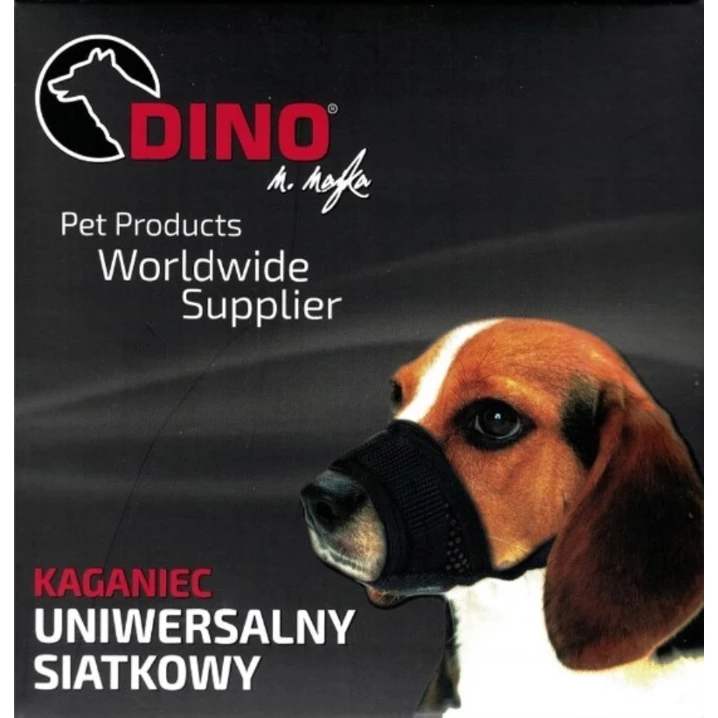 DINO - kaganiec weterynaryjny paskowy z nylonu 