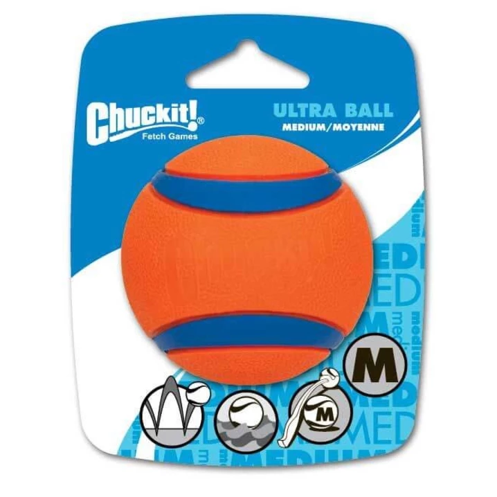 CHUCKIT! Ultra Ball - wytrzymała piłka dla psa z gumy 