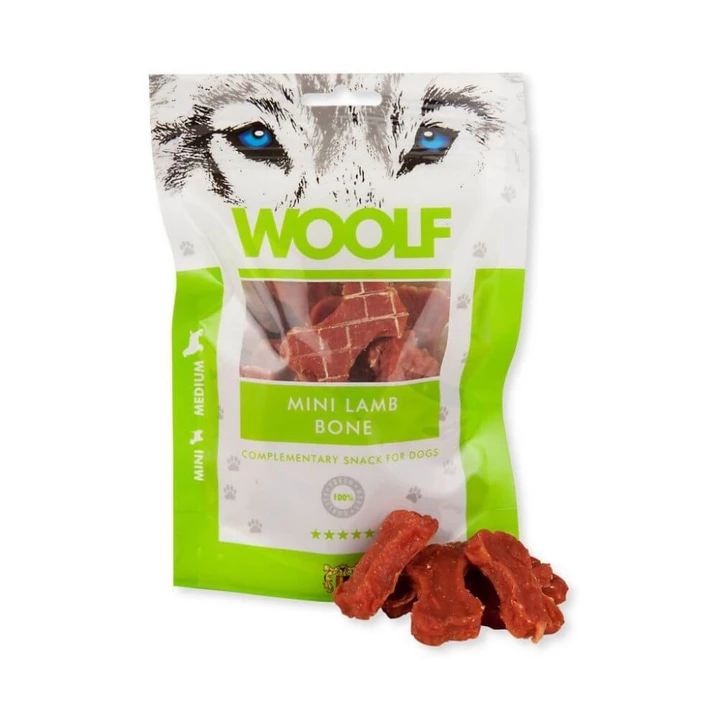 WOOLF mini lamb bone - smakowite kosteczki z jagnięciny 100 g