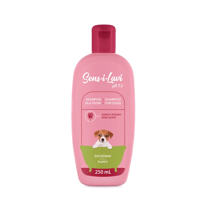 SENS-I-LAVI szampon dla szczeniąt - micelarny, o delikatnym różanym zapachu 250ml
