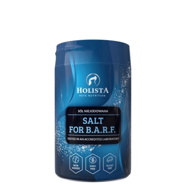 HOLISTA Salt for B.A.R.F. - sól do diety BARF dla psów i kotów 400g