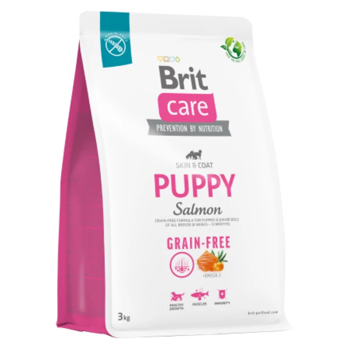 BRIT CARE Grain-free Puppy - sucha karma dla szczeniąt z łososiem i ziemniakami