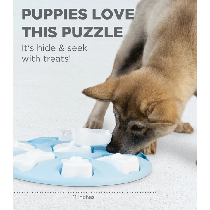 OUTWARD HOUND Nina Ottosson Puppy Smart - zabawka interaktywna, łamigłówka dla szczeniąt i małych psów - 4