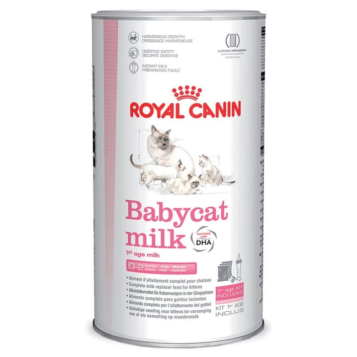 ROYAL CANINE BabyCat Milk - mleko zastępcze dla kociąt od 0 do 2 miesiąca, mleko w proszku 300 g