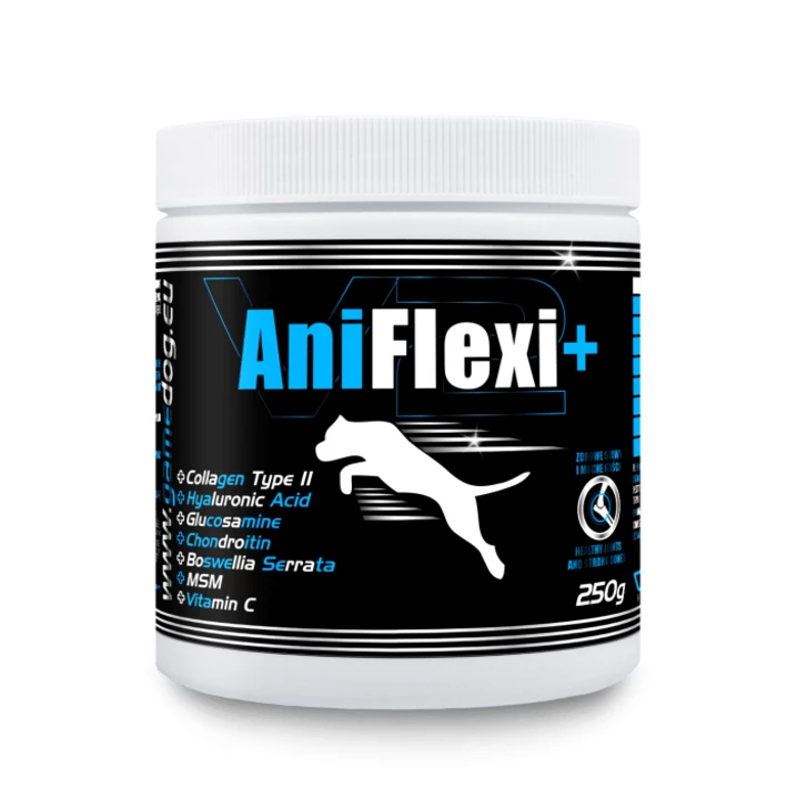 GAMEDOG AniFlexi + V2 - suplement wspomagający prawidłową pracę układu ruchu dla psów 250 g