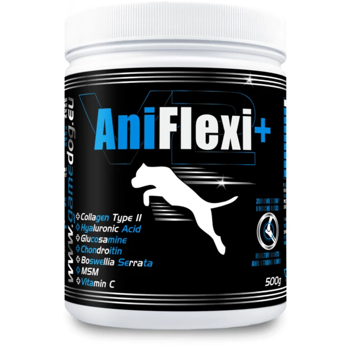 GAME DOG AniFlexi + V2 - suplement wspomagający prawidłową pracę układu ruchu dla psów 500g