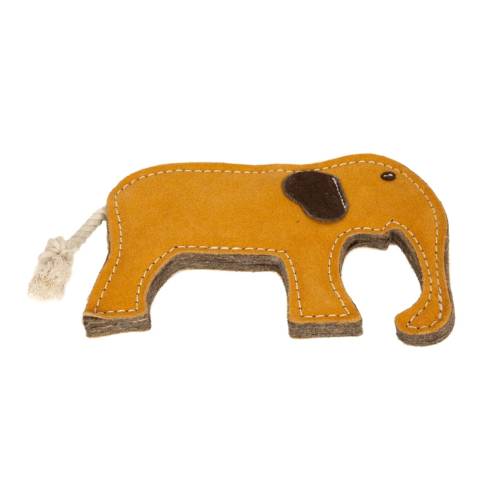 CHICO TREND słoń - wytrzymała zabawka dla psa ze skóry - 4