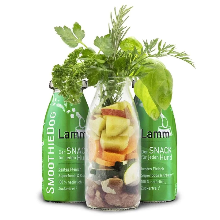 SMOOTHIE DOG - naturalna, płynna przekąska dla psów, jagnięcina 250ml - 4