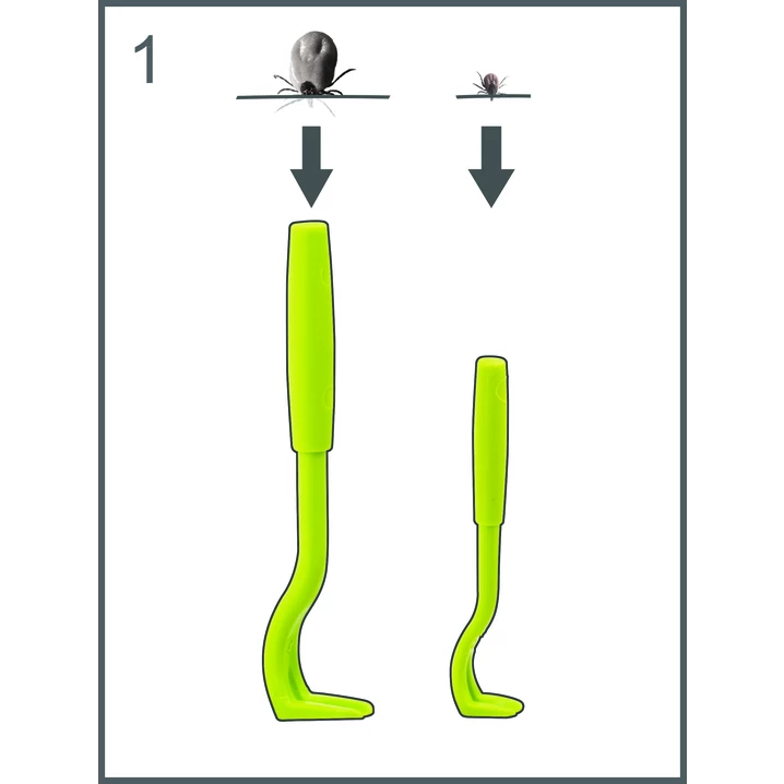 TICK TWISTER  kleszczołapki, przyrząd do usuwania kleszczy u psów i kotów - 2