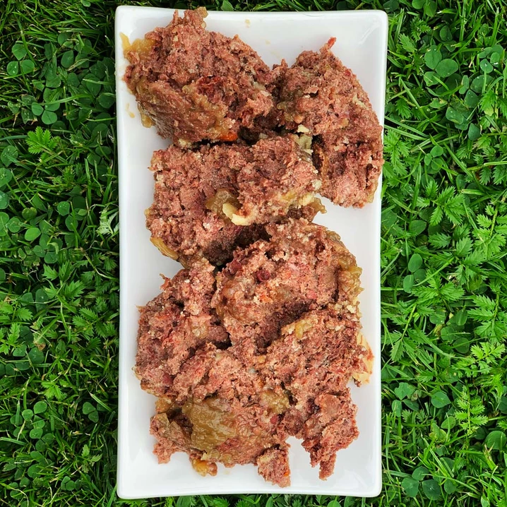 OLLO Pure Digest Beef&Tripes - mokra karma dla psa o bardzo wysokiej zawartości mięsa mięśniowego, wołowina - 4