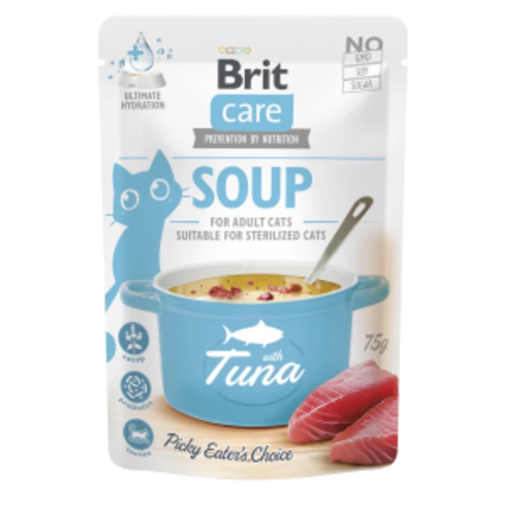 Brit Care Cat Soup - zupka dla kota z tuńczykiem 75g
