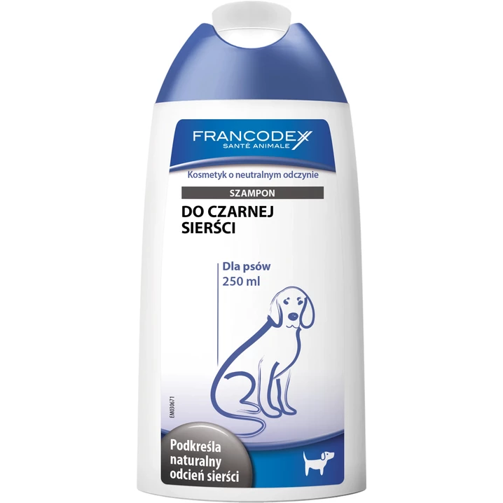 FRANCODEX szampon do czarnej i ciemnej sierści 250 ml