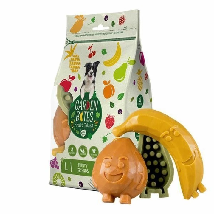 Gryzaki Garden Bites Fruity Friends - gryzaki dentystyczne dla psa z batatami i owocami
