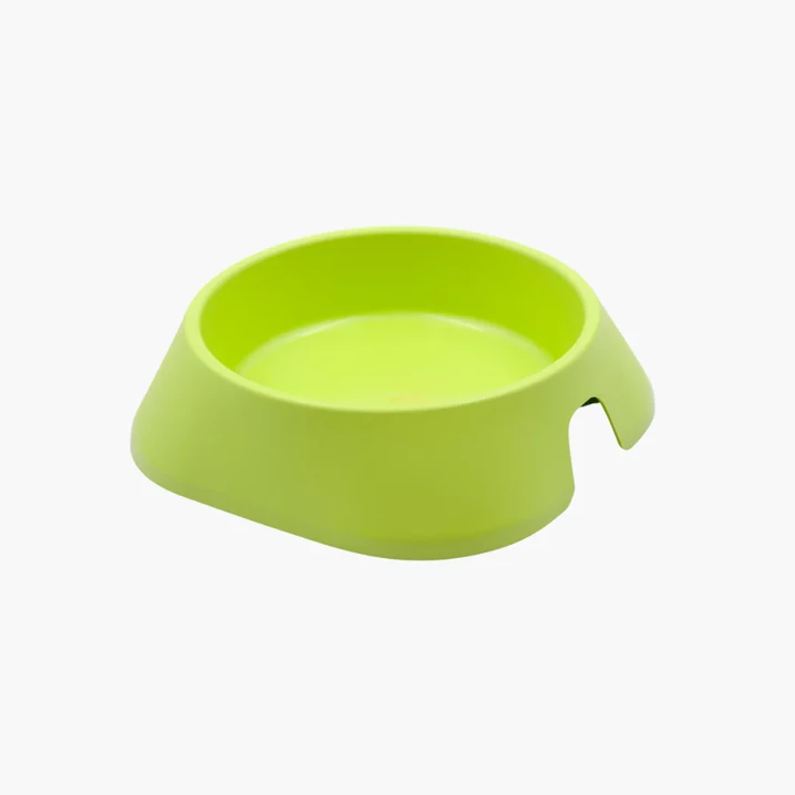 FIBOO Flexi - miska podróżna dla psa na wodę i pokarm, lekka i elastyczna 400 ml, zielona