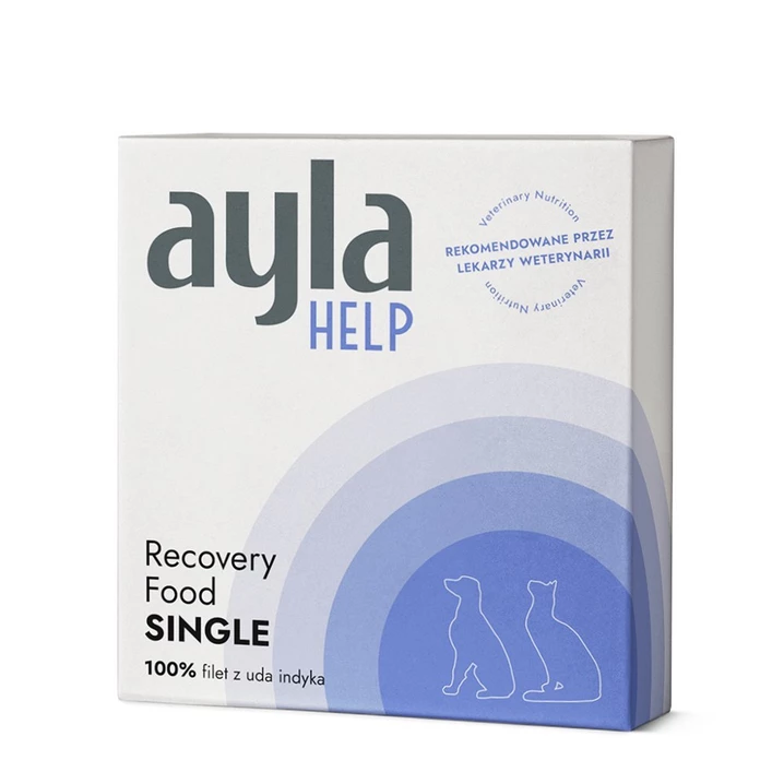 AYLA Help Recovery Food Single - liofilizowany filet z uda indyka dla psów i kotów w formie proszku 38g