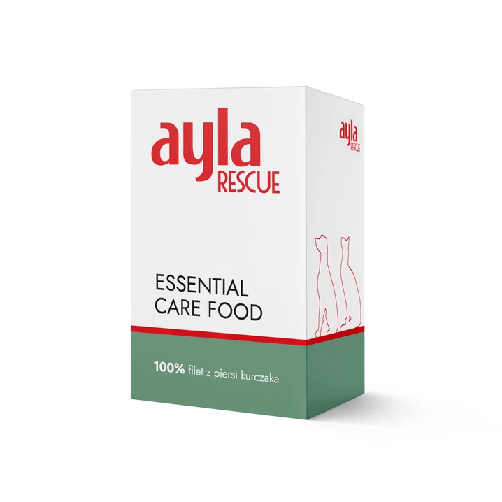 AYLA Rescue Essential Care Food - karma ratunkowa dla psów i kotów, liofilizowany kurczak 50g