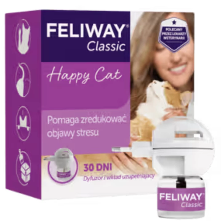 CEVA Feliway - feromony uspokajające dla kotów dyfuzor + wkład 48 ml, na 30 dni