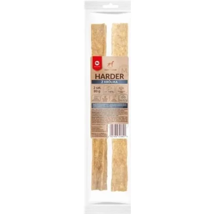 MACED Super Premium Harder z królikiem rozmiar M - mięsny gryzak dla psa z wysoką zawartością kolagenu, 2 sztuki
