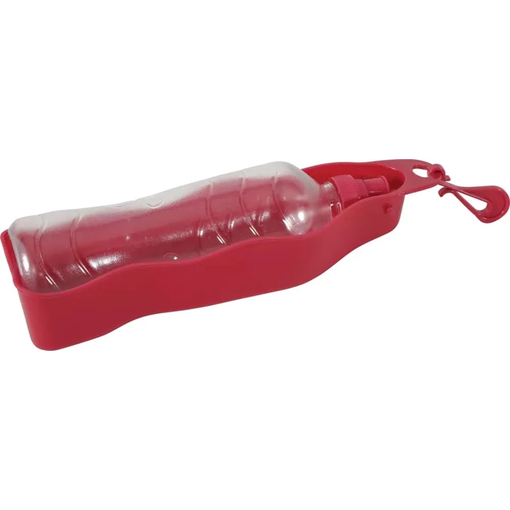 ZOLUX Bivouak - składany bidon dla psa na wodę, czerwony 450ml - 3