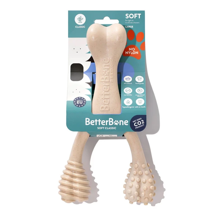 BETTER BONE Soft Classic - gryzak z bezpiecznej celulozy roślinnej, dla szczeniąt i psów delikatnych - 12