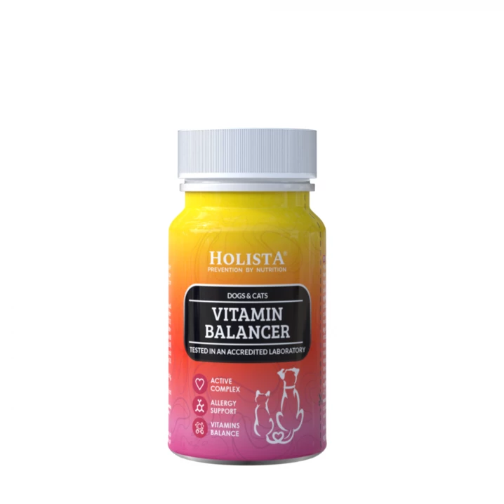 HOLISTA Vitamin Balancer - suplement witaminowo-mineralny dla psów i kotów, 90 tabletek
