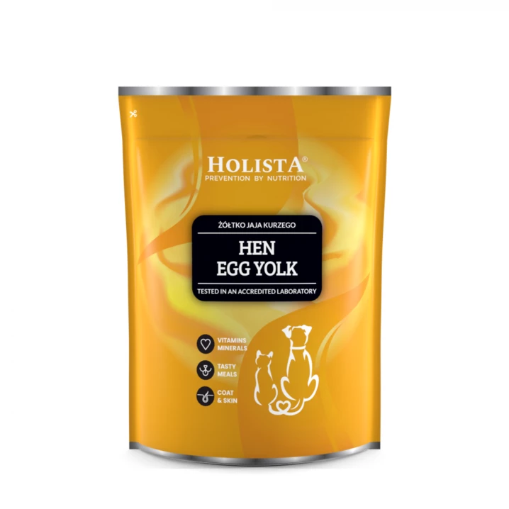 HOLISTA Hen Egg Yolk - żółtko jaja kurzego dla psów i kotów - 2