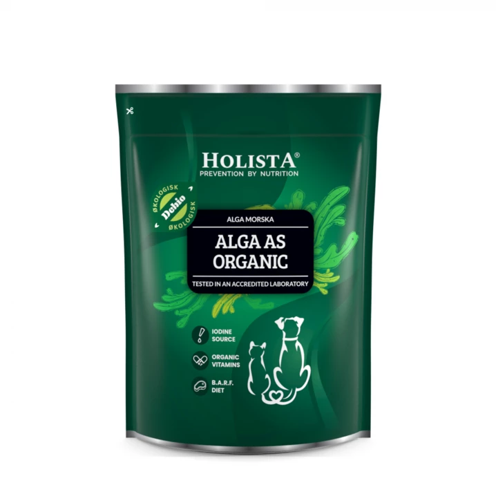 HOLISTA Alga As Organic - organiczne algi morskie dla psów i kotów, w proszku - 2