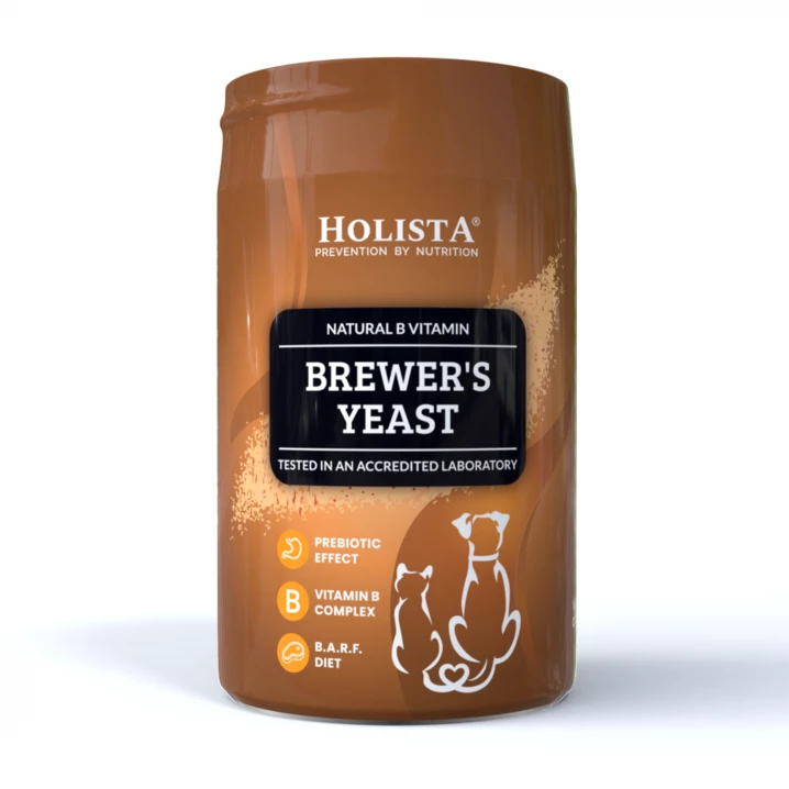 HOLISTA Brewer's Yeast - drożdże browarnicze dla psów i kotów, w proszku