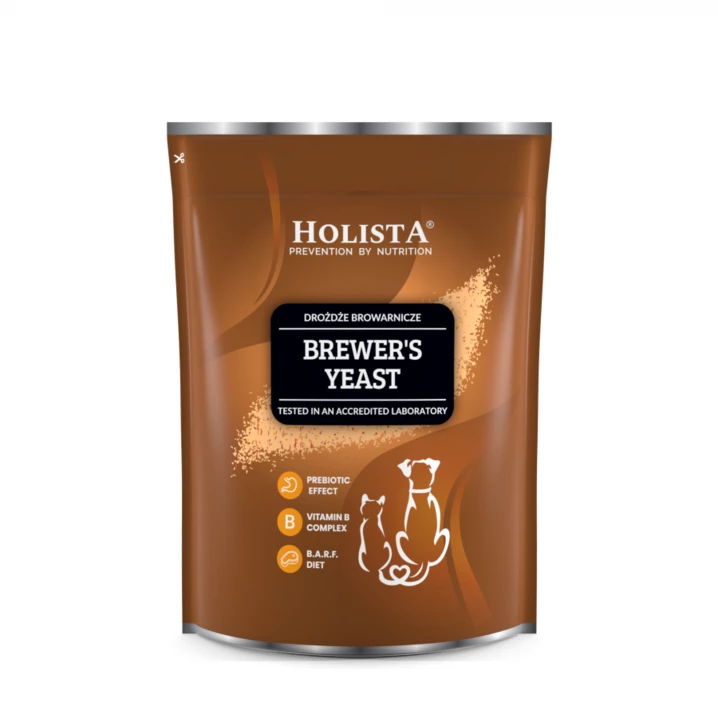 HOLISTA Brewer's Yeast - drożdże browarnicze dla psów i kotów, w proszku - 2