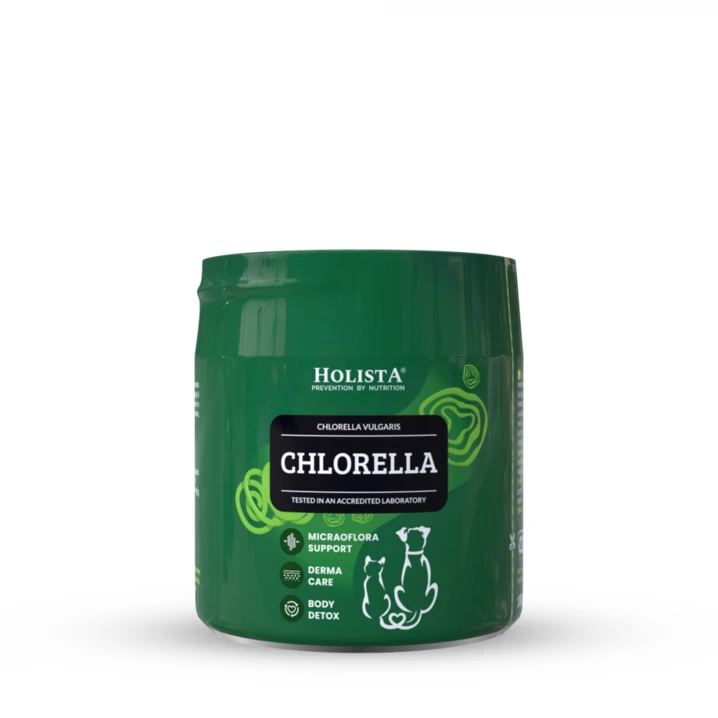 HOLISTA Chlorella dla psów i kotów, w proszku 100g