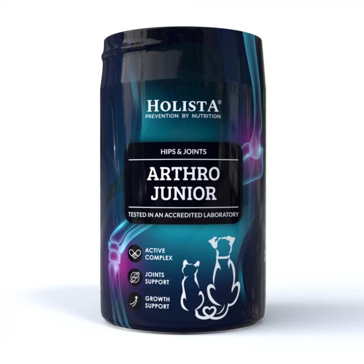 HOLISTA ArthroJunior - kompleksowy suplement na stawy dla szczeniąt 200g