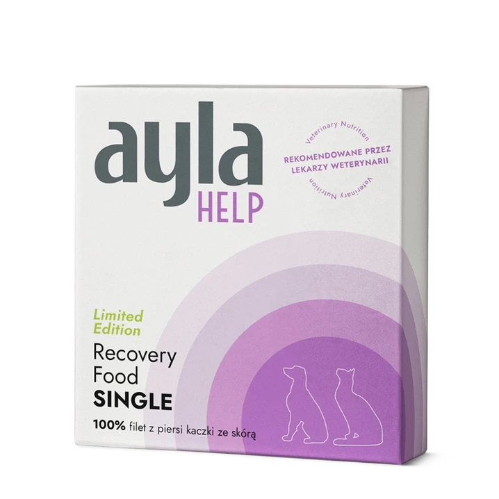 AYLA Help Recovery Food Single - liofilizowany filet z piersi kaczki dla psów i kotów w formie proszku 38g