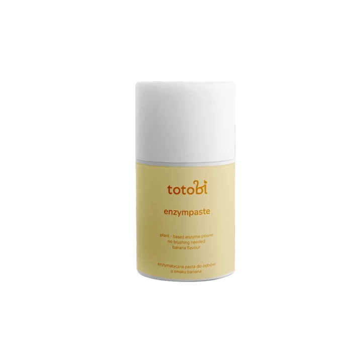 TOTOBI  Enzympaste Banana Nana - enzymatyczna pasta do zębów dla psów i kotów o smaku banana 50ml