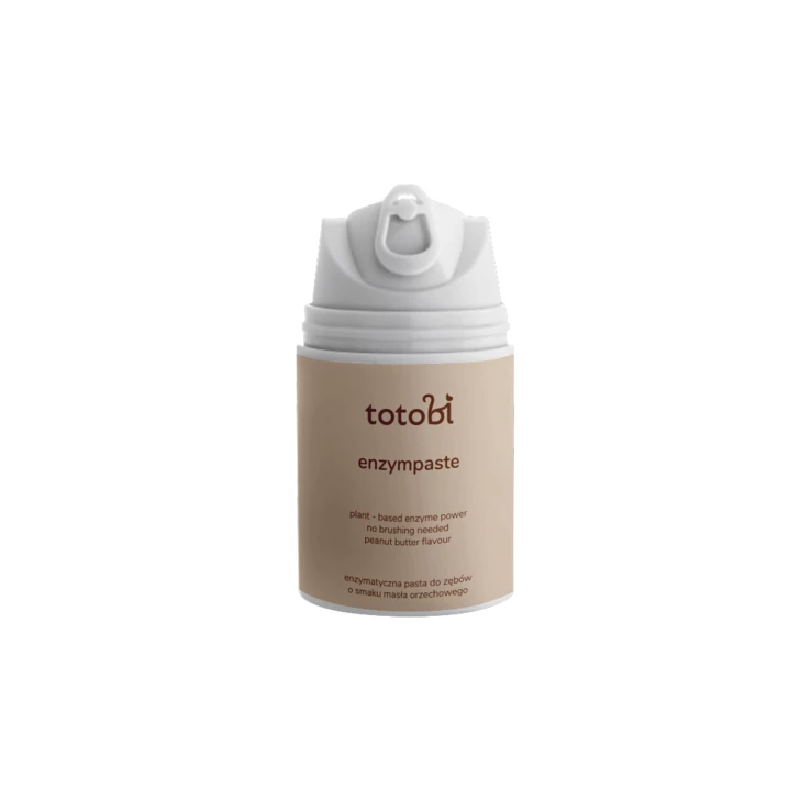 TOTOBI  Enzympaste Peanut Nut - enzymatyczna pasta do zębów dla psów i kotów o smaku masła orzechowego 50ml - 2