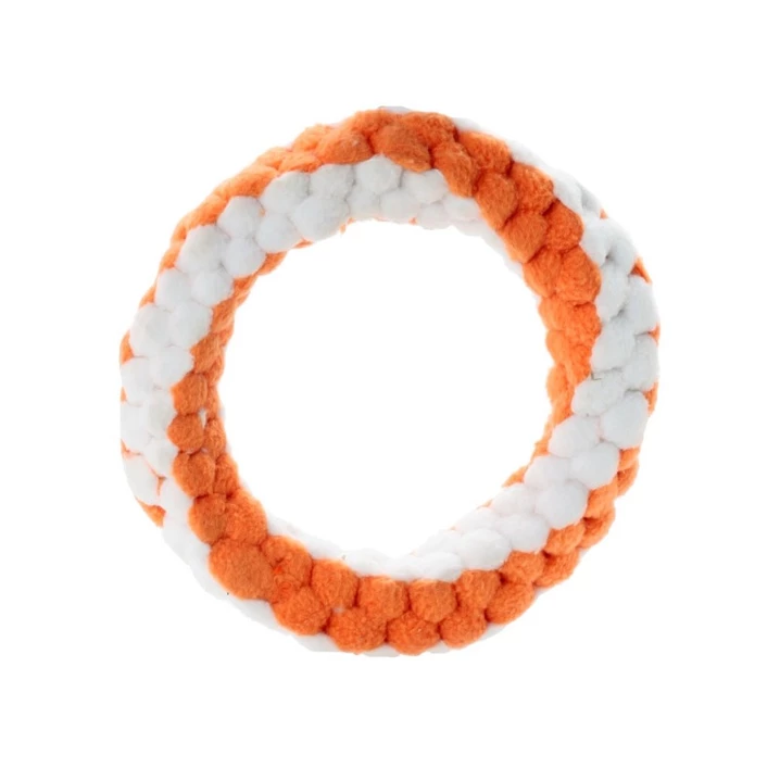 TOBY'S CHOICE Soft Ring - mięciutki, polarowy ring dla szczeniąt i delikatnych psów 13,5 cm - 2