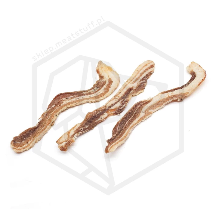 MEATSTUFF Przysmaki z Pańskiego Stołu - aromatyczne plastry z boczku wieprzowego 100% mięsa 75g - 2