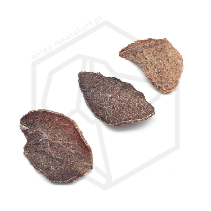 MEATSTUFF Przysmaki z Pańskiego Stołu - kruche plastry z ligawy wołowej 100% mięsa 75g - 2