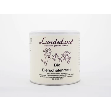 LUNDERLAND Bio Eierschalenmehl - Bio mączka ze skorupek jaj dla psów i kotów - 2