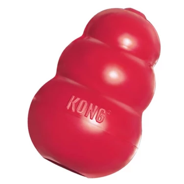 KONG® classic - klasyczny kong do wypełniania jedzeniem, czerwony