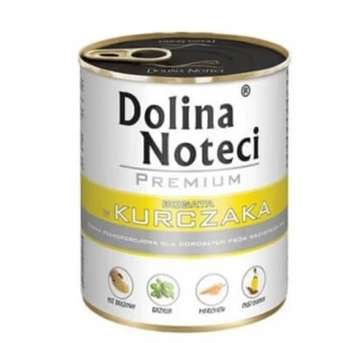 DOLINA NOTECI Premium - mokra karma dla psa bogata w kurczaka 800g