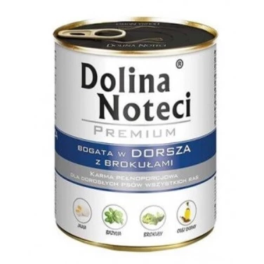 DOLINA NOTECI Premium - mokra karma dla psa, bogata w dorsza 800g