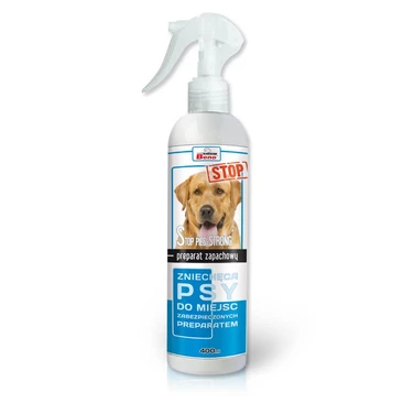 AKYSZEK strong spray stop dog - zapachowy odstraszacz psów 400 ml
