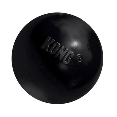 KONG® Ball Extreme - wyjątkowo wytrzymała piłka dla psa z mocnej gumy, pełna w środku, prawie niezniszczalna!
