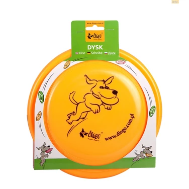 DINGO dysk - frisbee dla psa, pomarańczowe 23,5 cm - 2