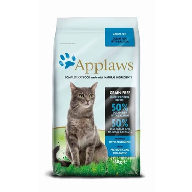 APPLAWS Adult Cat - bezzbożowa, sucha karma dla kota, łosoś i ryby oceaniczne 350g