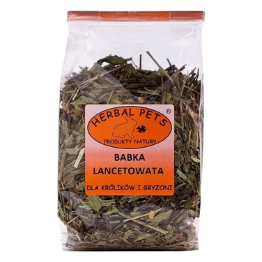 HERBAL PETS babka lancentowata - suszone zioła dla królików i gryzoni 70g